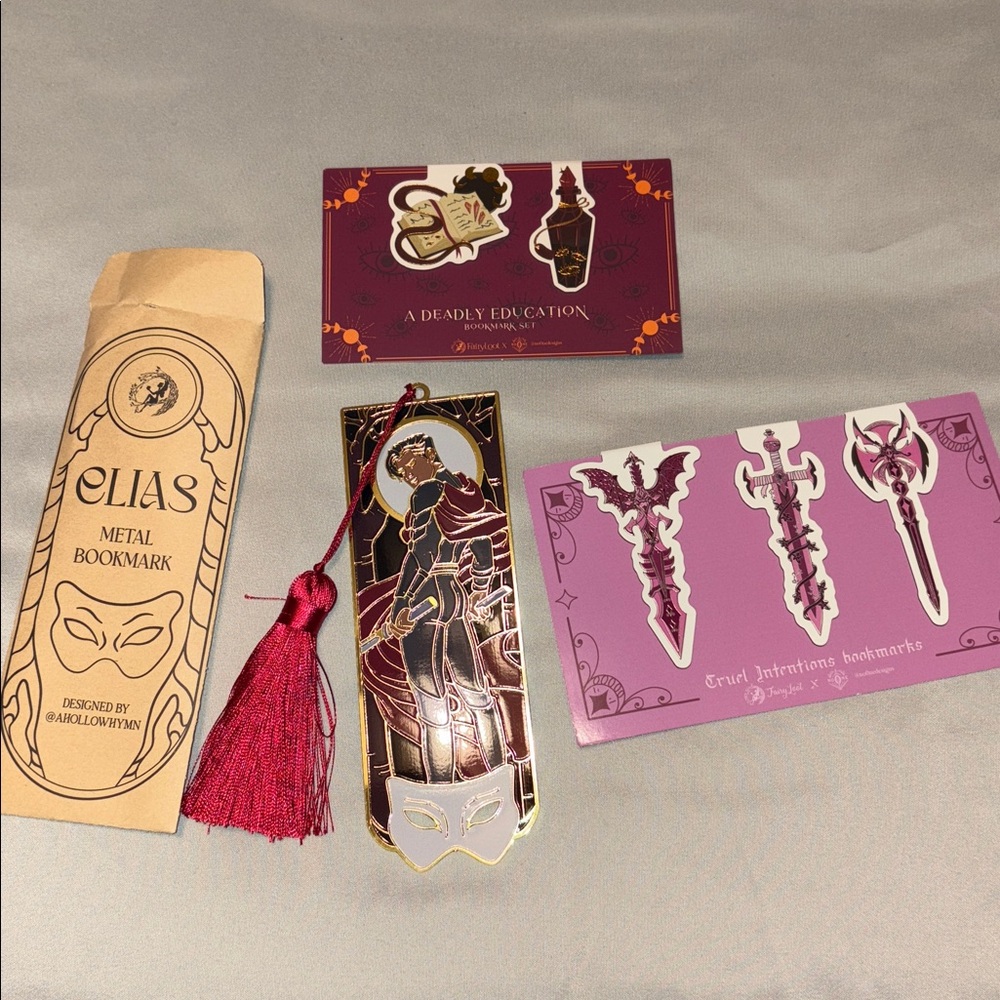Fairyloot Fantasy Character Bookmark bundle